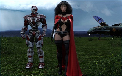 Family Queen Captures Planet