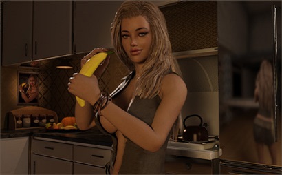 Upgraded Woman Loves Bananas