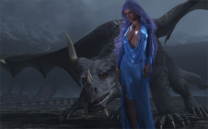 Dragon Exercised in Desolation