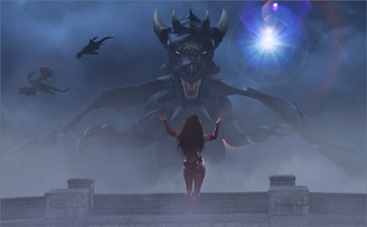 Miranda Raised Dragon