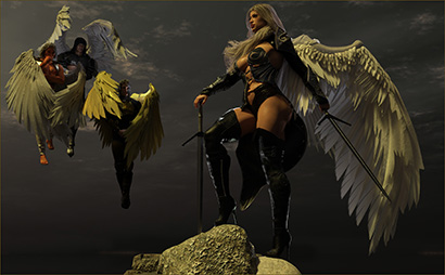 Heiress FF Illustration