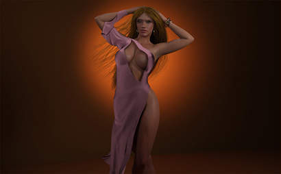 Shiloh Posed in Halo